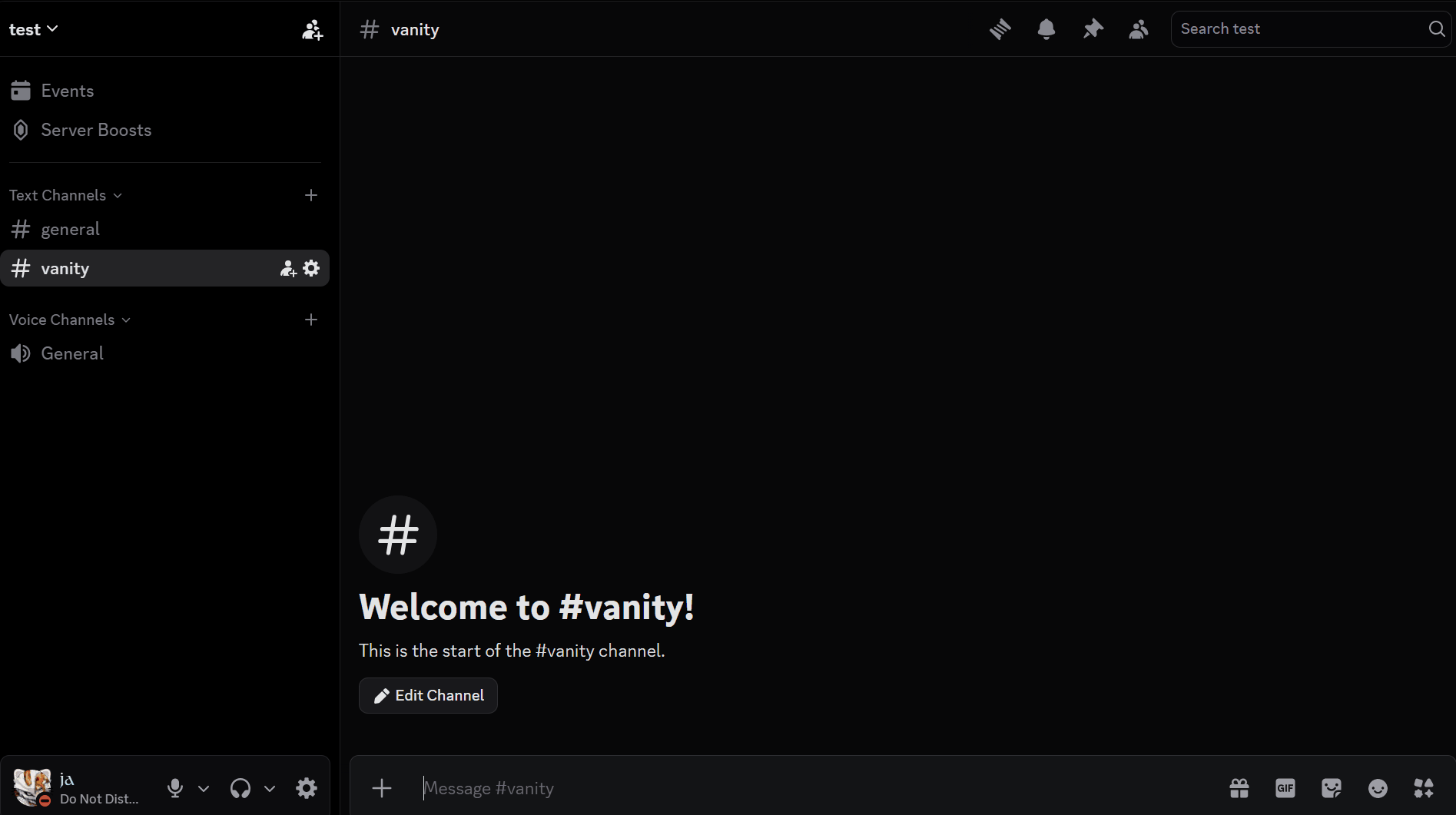 Vanity role being assigned when a member updates their status